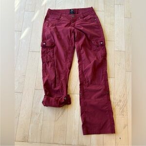 Kuhl women’s splash roll up pants size 6